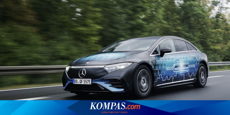 Mercedes-Benz EQS Uji Coba Baterai Solid-State Jarak 1205 km