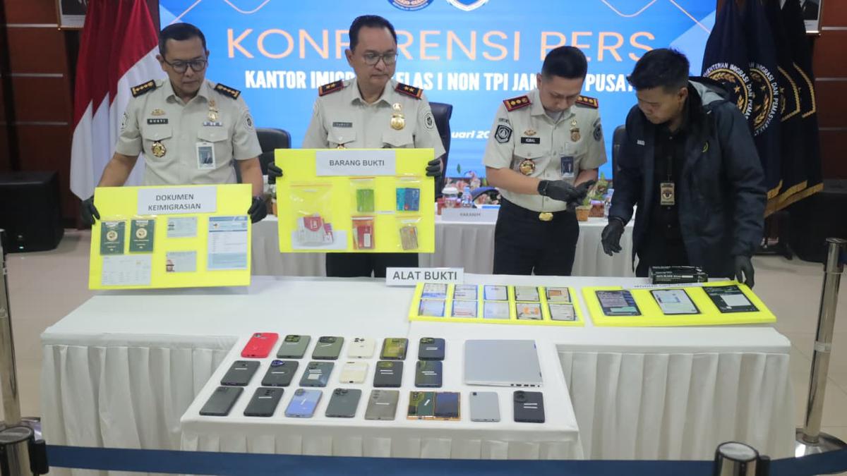 Sindikat Love Scamming di Kemayoran Jakpus Dibongkar Imigrasi, 5 WNA Diciduk