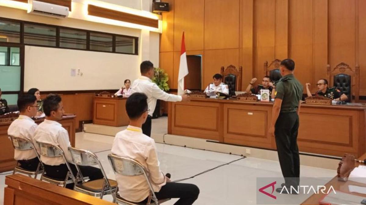 Motif dan Hal Memberatkan Hukuman Tiga Oknum TNI Terlibat Pembunuhan Eks Kacab Bank
